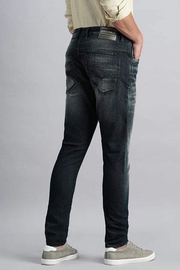 Dk Green 5 Pocket Low-Rise Ankle Length Jeans - Image 4