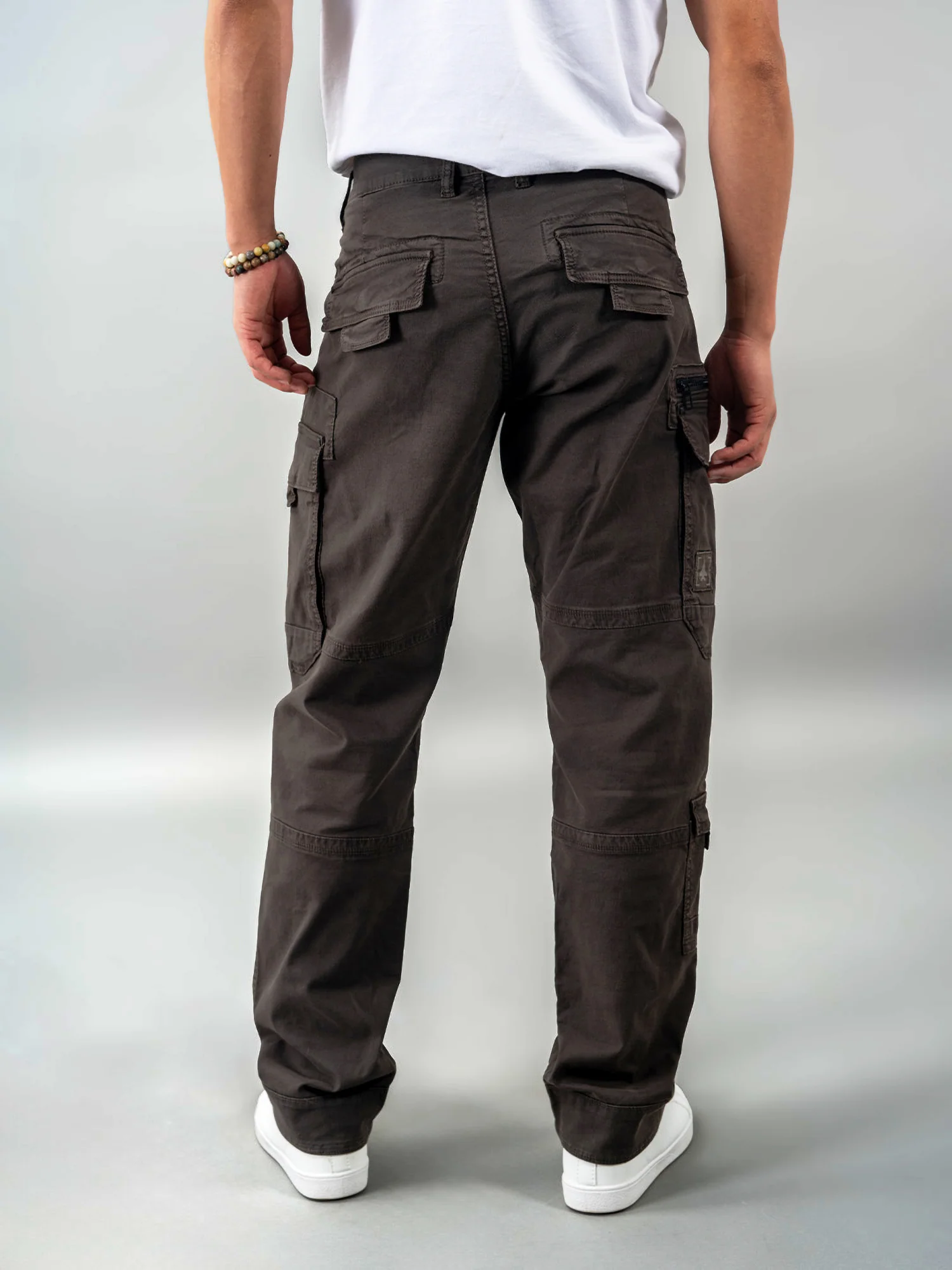 Dk M Green Slim Fit Cargo Pant - Image 5