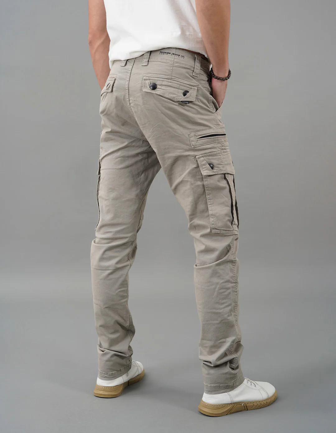 Stone Regular Fit Cargo Pant - Image 5